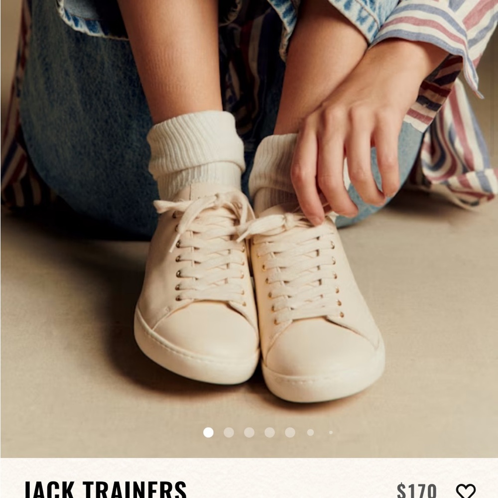 Sezane Jack Trainers